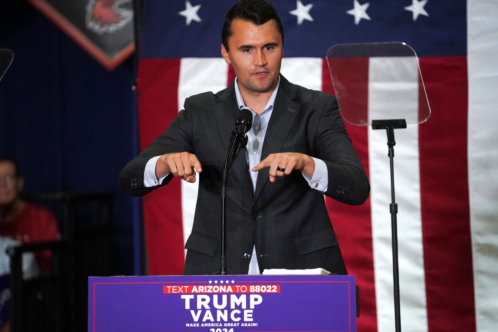 Conservative US activist and Trump ally Charlie Kirk shot dead at Utah event