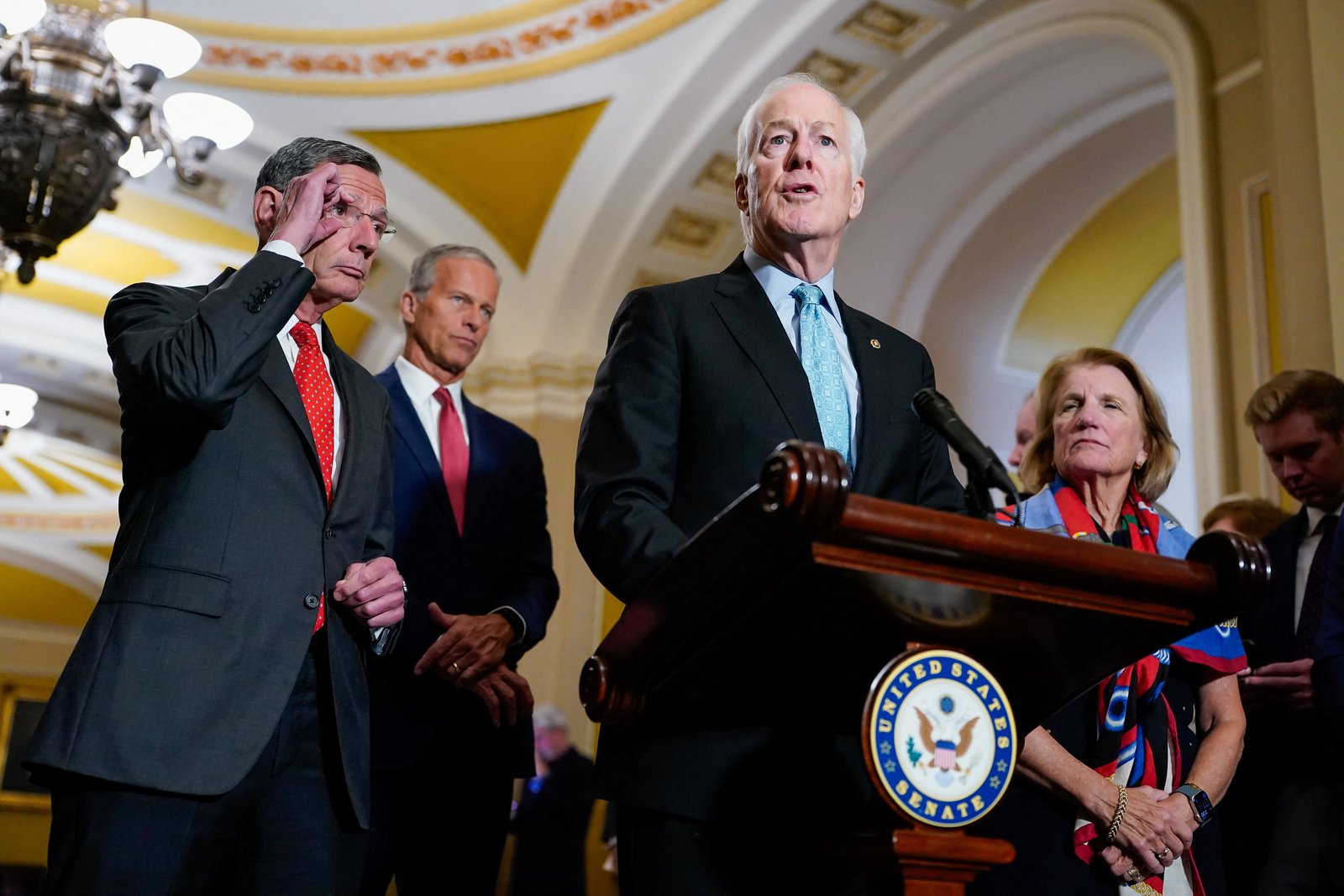 Cornyn welcomes ‘gift’ of Crockett campaign in Texas