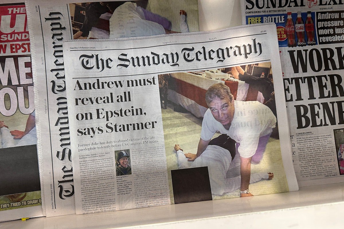 Former Prince Andrew Kicked Out of Royal Home Over New Epstein Files