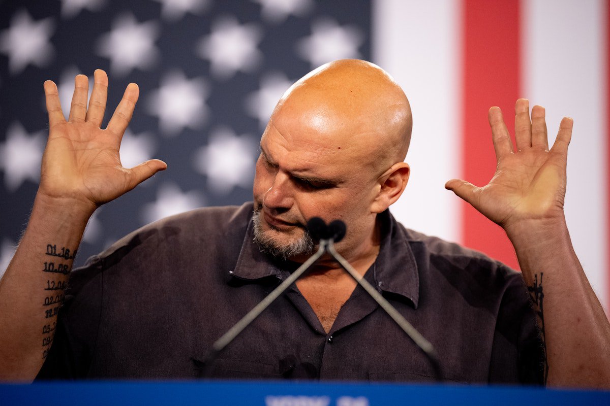 John Fetterman Hits New Low in Quest for Donald Trump’s Approval
