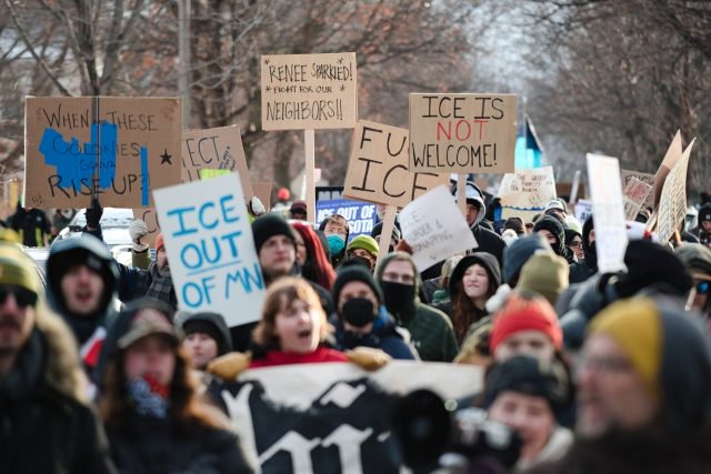 ICE and Fire: Momentum Surges in Minnesota Toward a General Strike Against Trump’s Agenda
