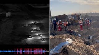 "Flagrant War Crime": Investigation Recreates 2025 Israeli Massacre, Cover-Up of 15 Gaza Aid Workers