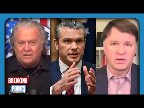 Bannon PRAISES Ryan, Hegseth Orders NEW Boat Strikes, Pentagon Press CLOWNS