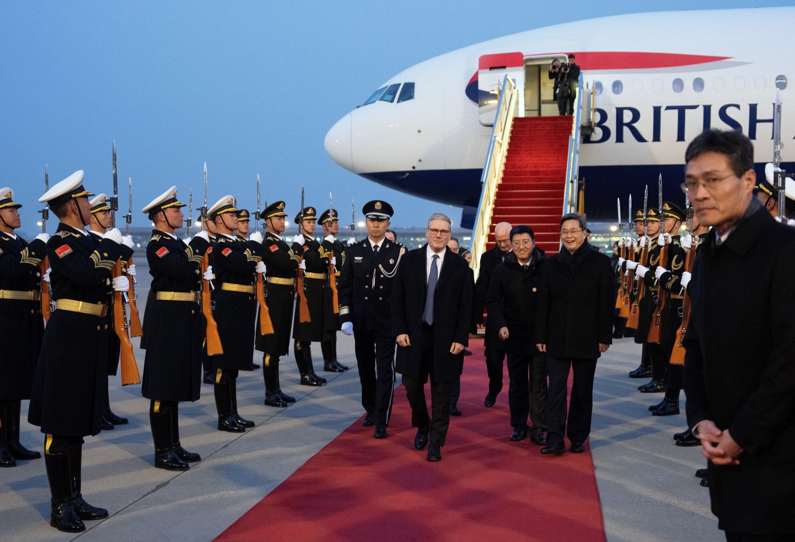 Starmer brings UK executives on China visit