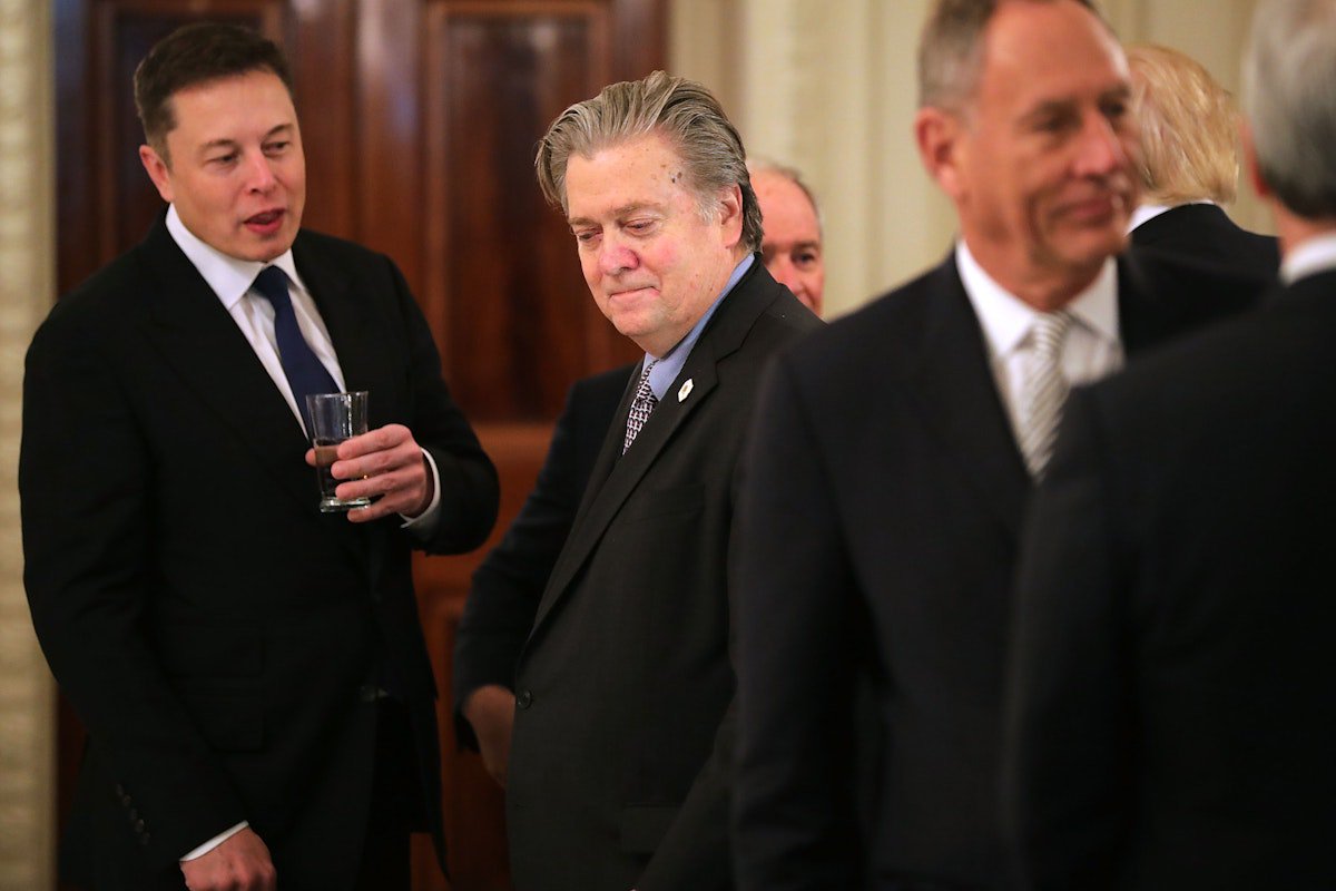 Epstein Files Expose His Friendship With Steve Bannon and Elon Musk
