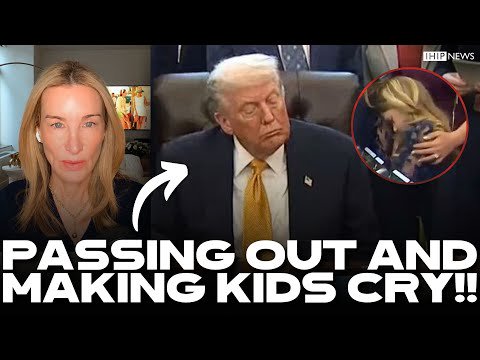 IHIP News: 🚨 Trump PASSES OUT on LIVE TV in WEIRD Presser Surrounded by CHILDREN?!