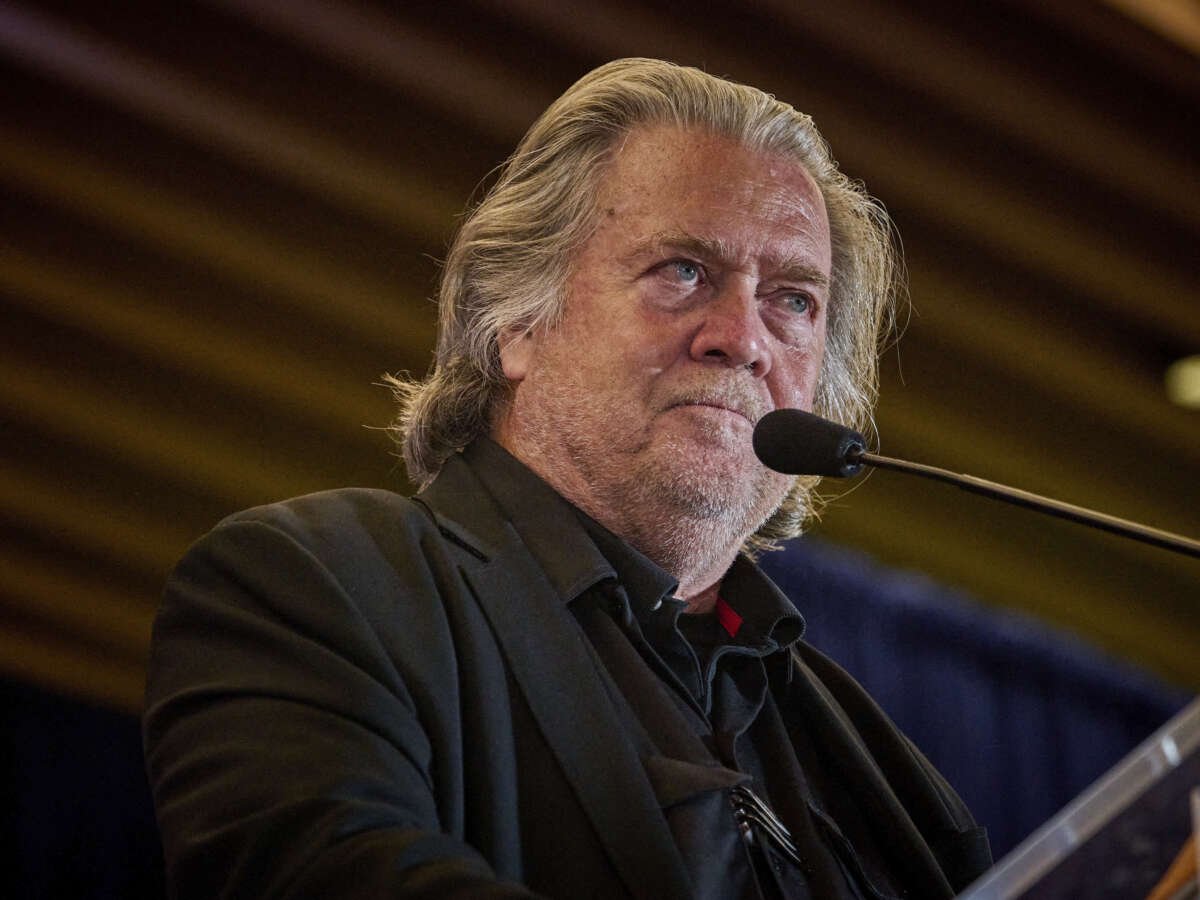 Bannon Calls for ICE to Engage in Voter Intimidation During the Midterms
