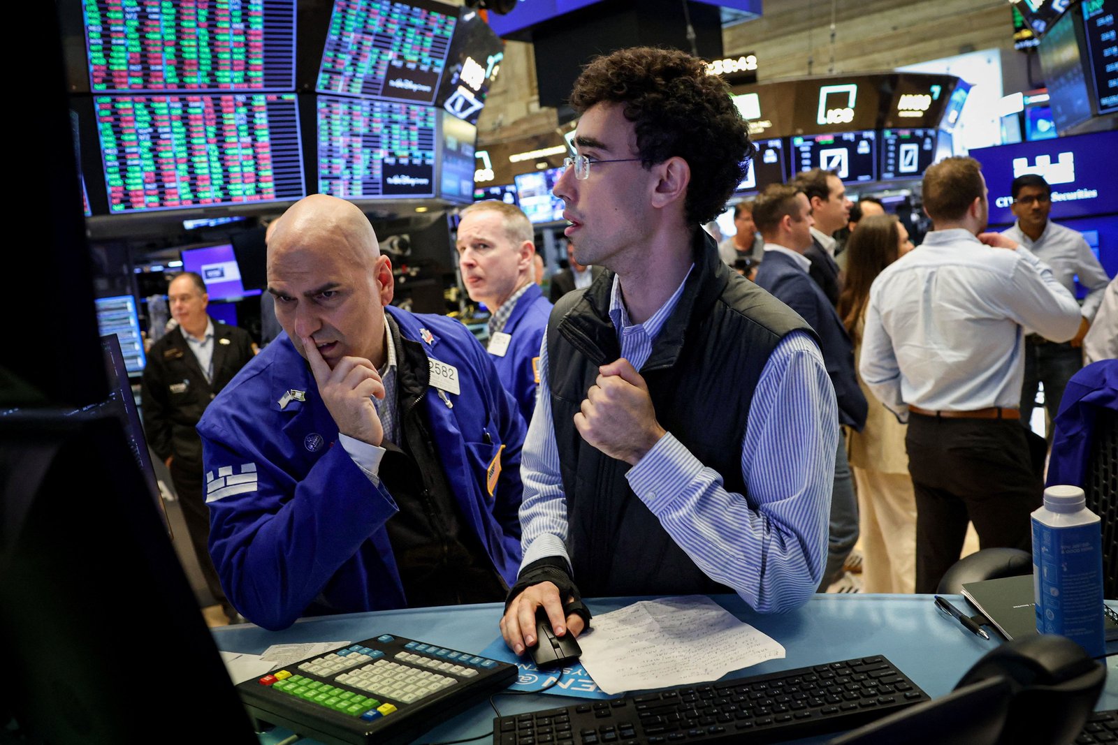 US stocks close at record highs ahead of Fed rate cut decision