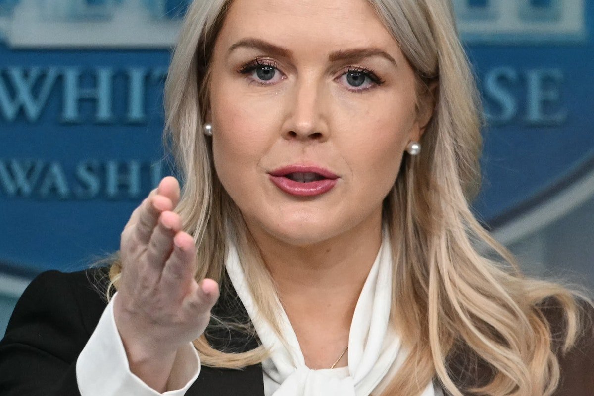 Trump Press Sec Tirade Takes Truly Weird Turn as GOP Iran Angst Spikes