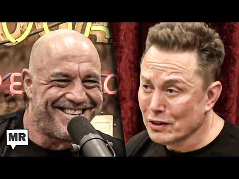 Try Not To Cringe When Rogan Fake-Laughs At Elon's Sh*tty Joke