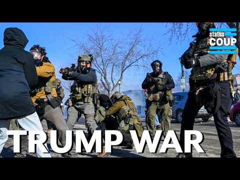 TRUMP’S TROOPS ATTACK Protesters With GRENADES & GAS After Murdering Alex Pretti