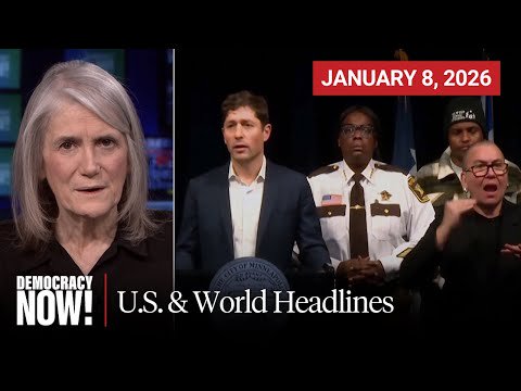 Top U.S. & World Headlines — January 8, 2026