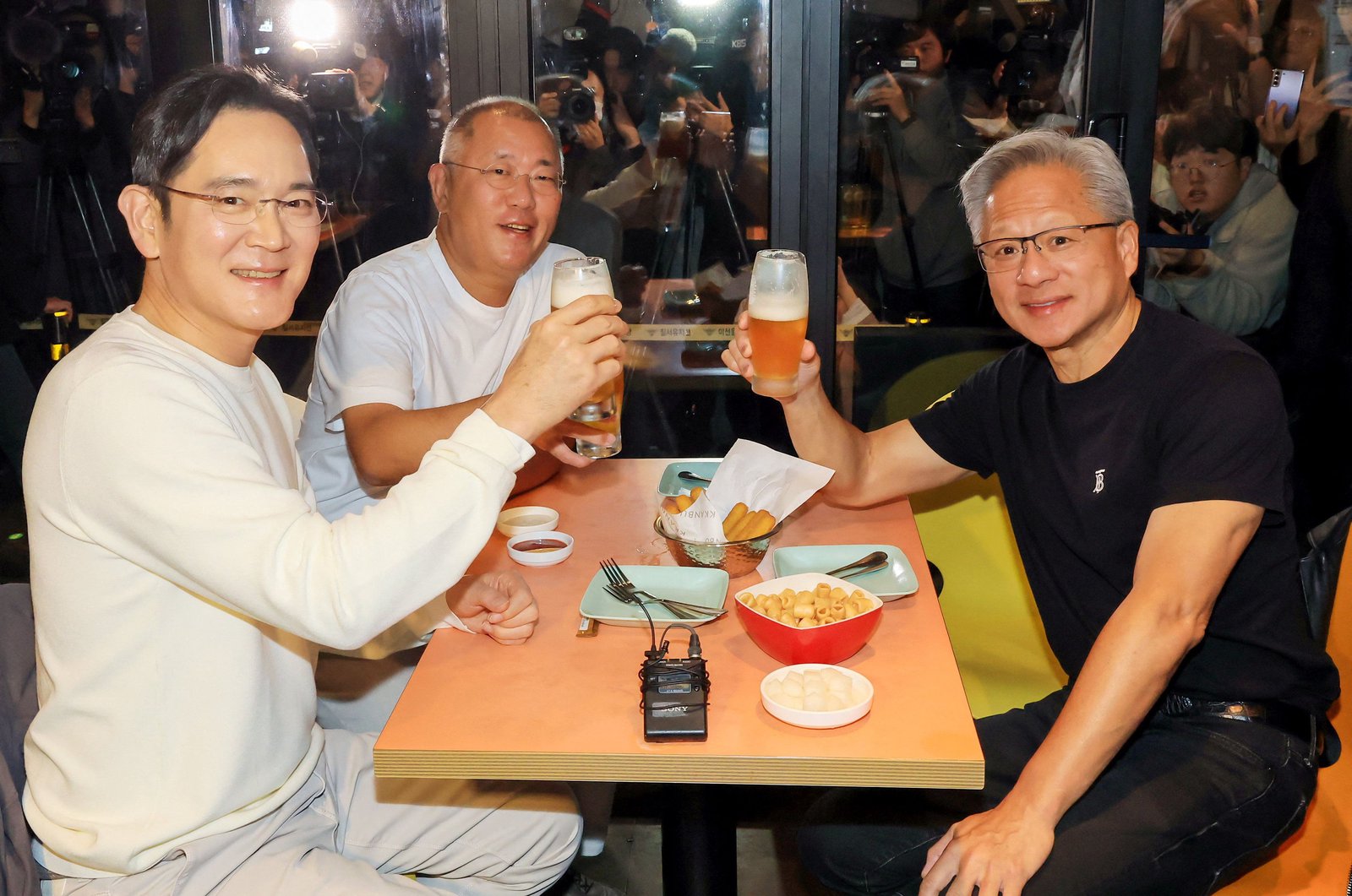 Jensen Huang's stardom meal takes over Korea