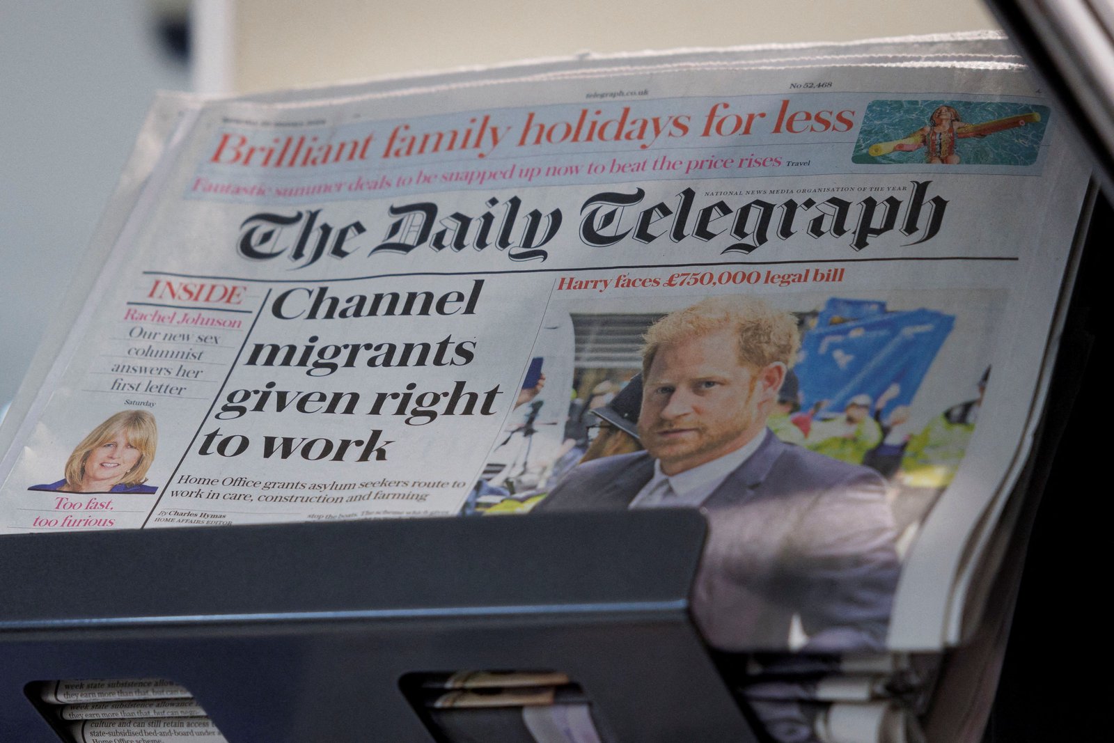UK’s The Telegraph to be taken over by rival Daily Mail