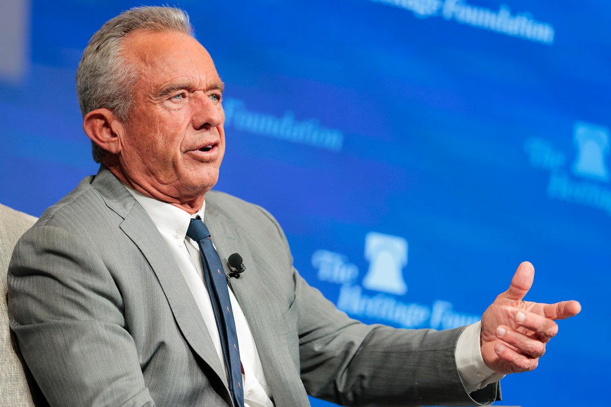 RFK Jr. Gives Away the Game on Why He’s Fighting Childhood Obesity