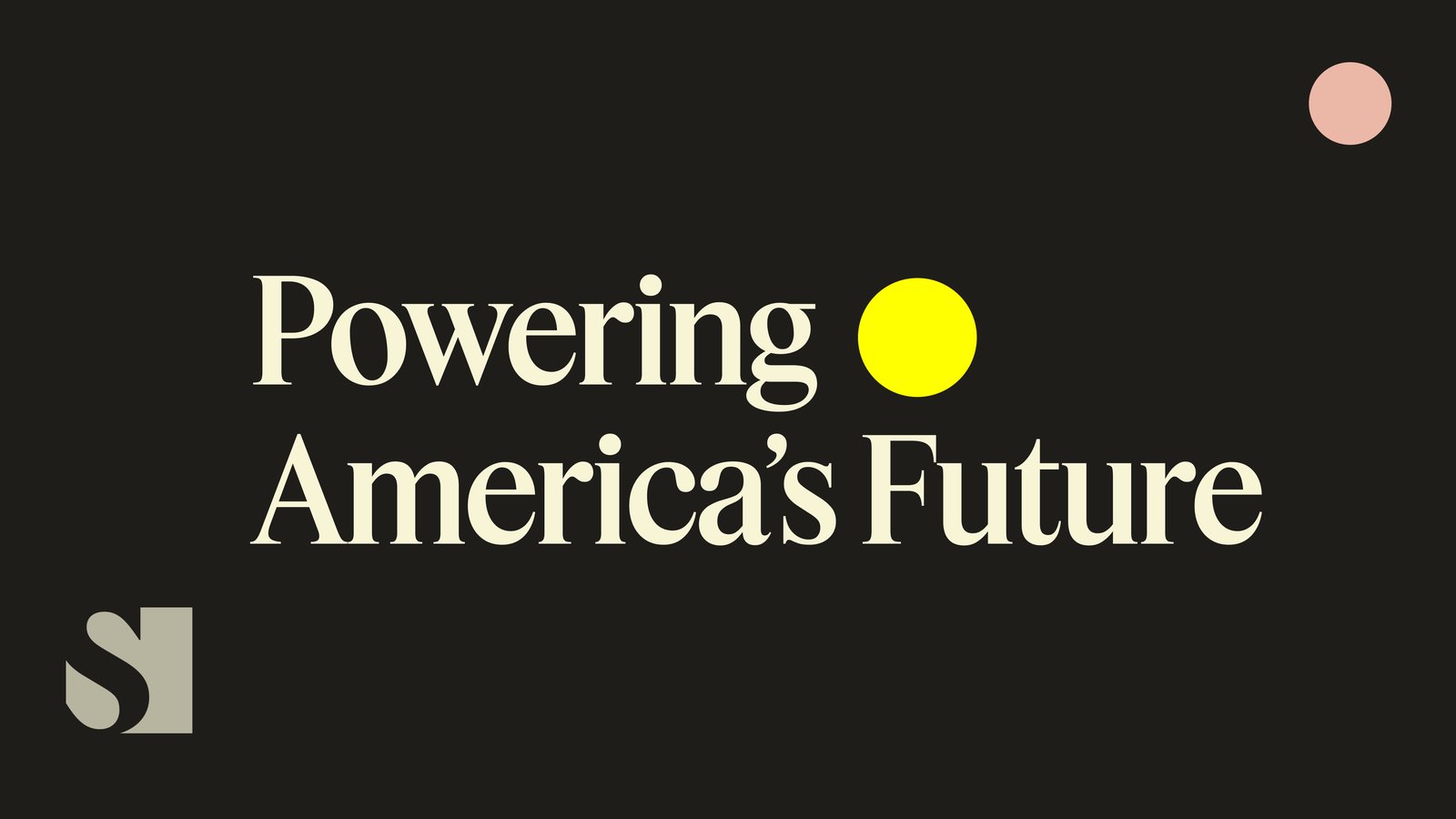 Principals Live: Powering America's Future