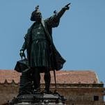 Being MAGA Means Pretending That a Giant, Golden Columbus Statue Improves Your Life