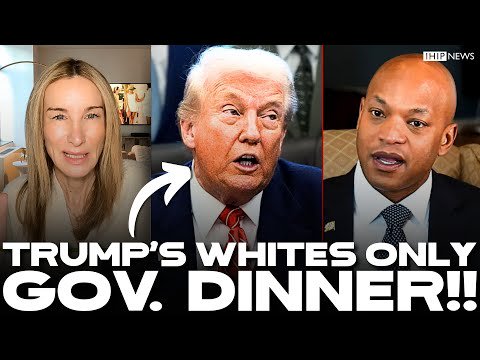 IHIP News: Trump BLOCKS Only Black Governor from Dinner in WILD Racist MOVE! Wes Moore FIRES BACK!