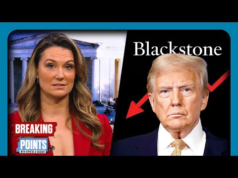 Blackstone Stock CRATERS After Trump Bans Homes Investment