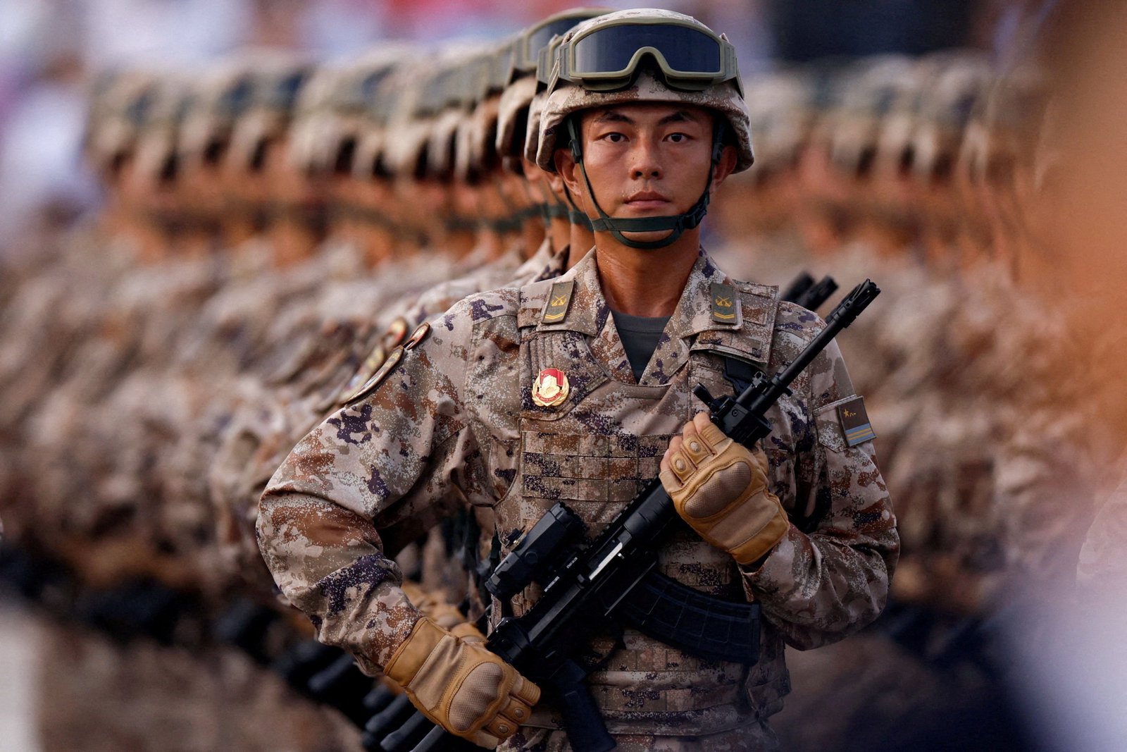 China expands its military might