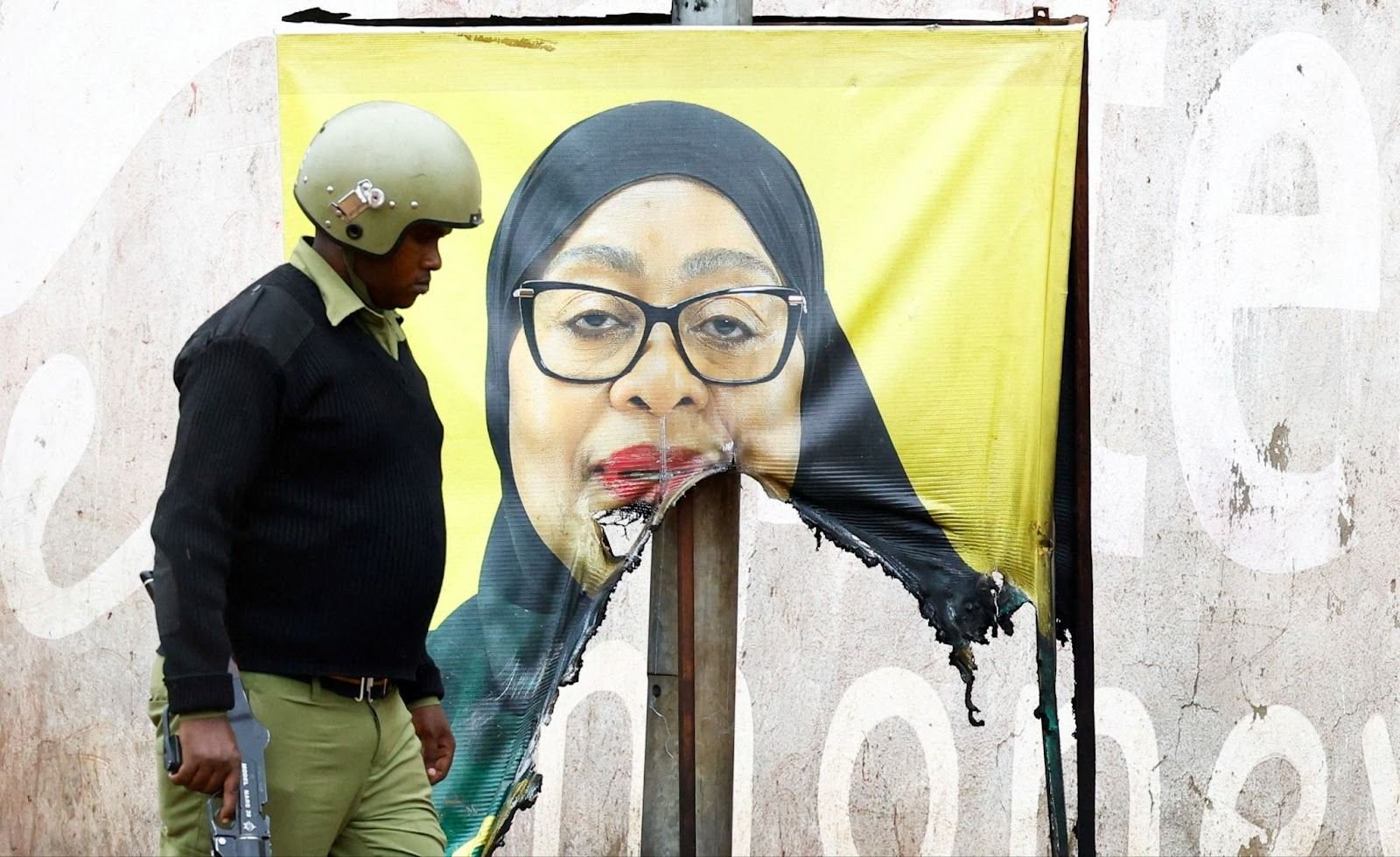 Tanzania's President Samia in lead amid poll protests, internet shutdown