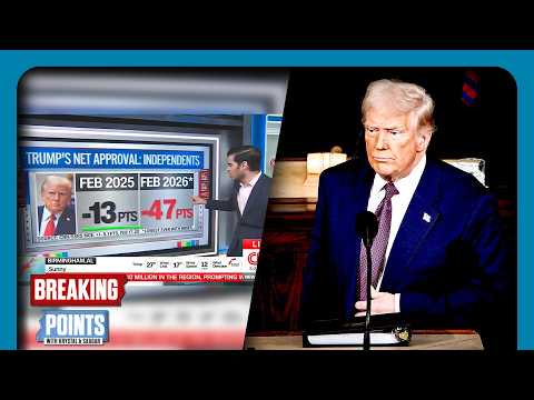 SOTU: Trump In FREEFALL With Independents Ahead Of Big Speech