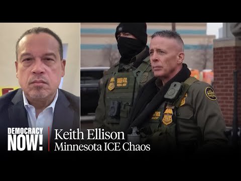 “Feels Like a Cover-Up”: Minnesota AG Keith Ellison Slams Trump Admin over Deadly ICE Crackdown