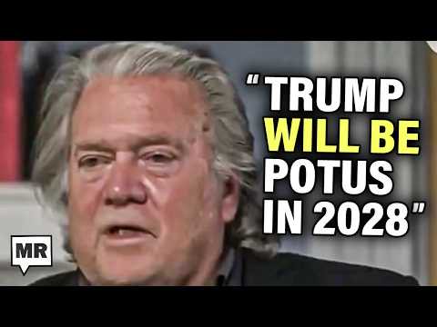 "There Is A Plan": Bannon Confirms Trump 2028 Is Real