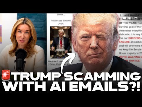 IHIP News: Trump GRIFTING Continues With AI EMAIL Scheme?! JD Vance's INSANE Child Sacrifice Speech