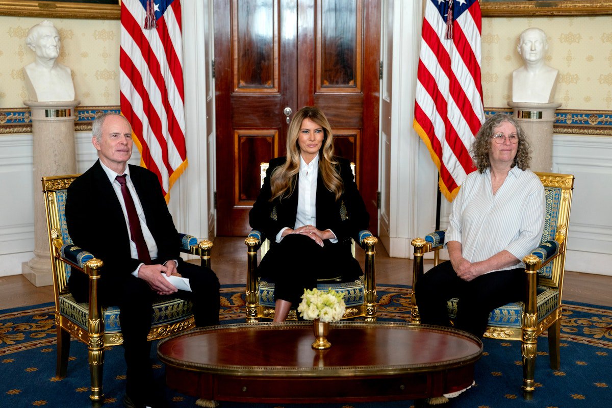 Melania Promotes Her Terrible Movie in Weirdest White House Event