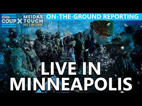 LIVE GENERAL STRIKE March Against ICE in -10 DEGREES | LIVE From Minneapolis