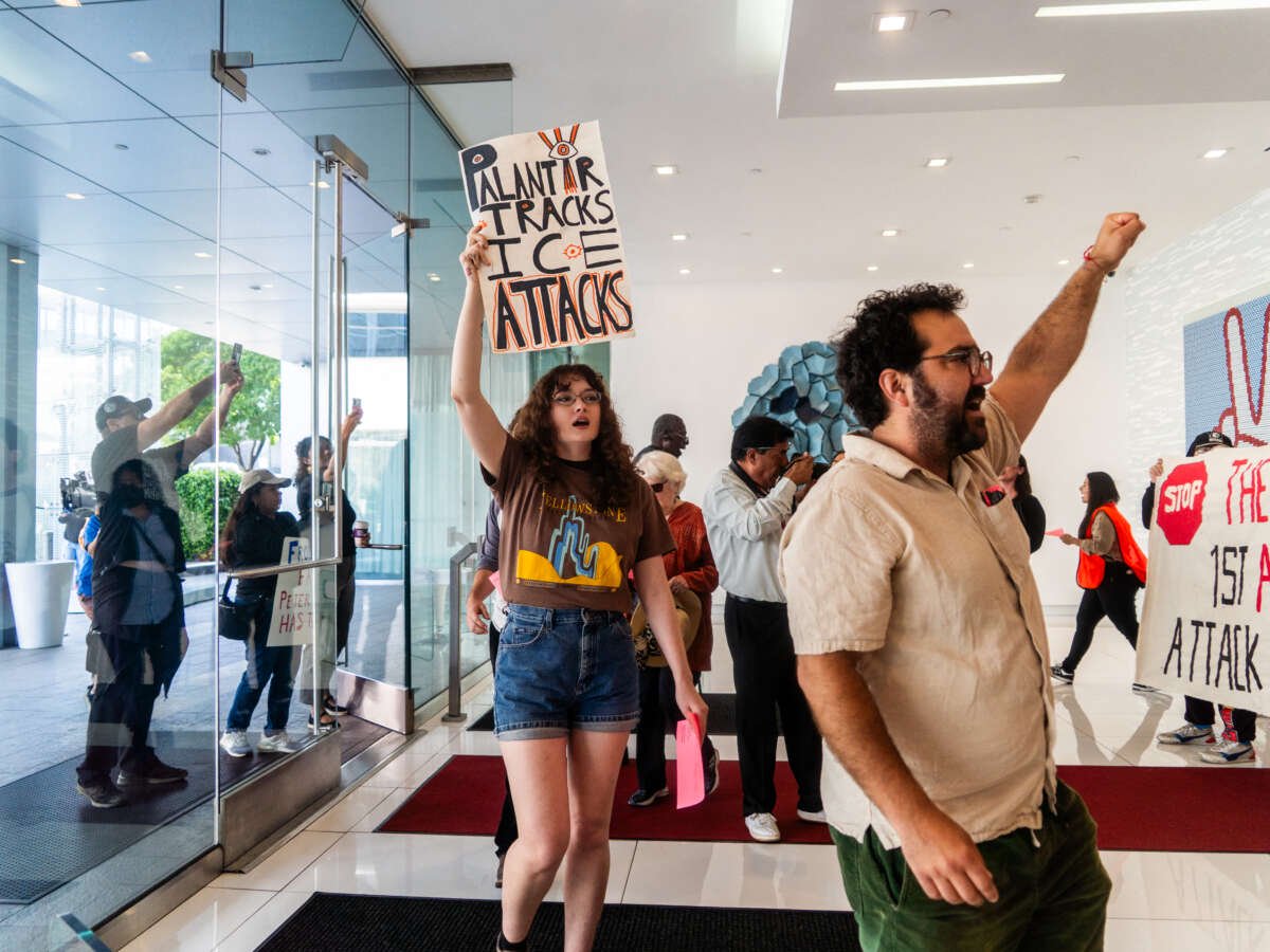 Organizers Celebrate Palantir Headquarters’ Move From Denver After Protests