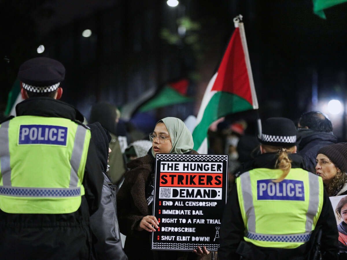 Jailed UK Pro-Palestine Hunger Strikers Are at Imminent Risk of Death