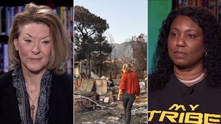 "All the Walls Came Down": L.A. Fire Survivors Fight Foreclosure & Demand Justice in Altadena