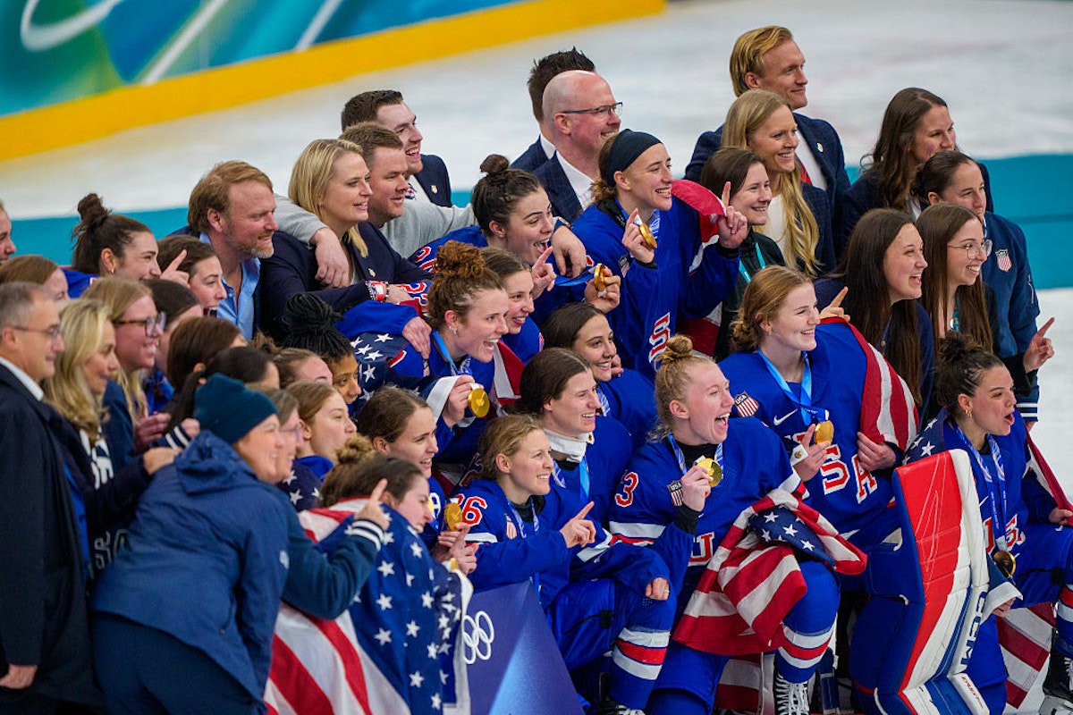 Trump Whines About Having to Invite Women’s Hockey Team to White House
