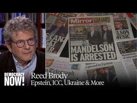 War Crimes Prosecutor Reed Brody on Epstein Files, Duterte's ICC Case & Ukraine War Anniversary
