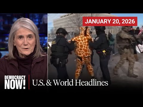 Top U.S. & World Headlines — January 20, 2026