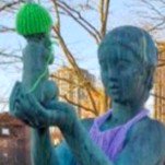 Danish Women Are Fashion-Bombing Statues to Protest Most Statues Being Dead Guys