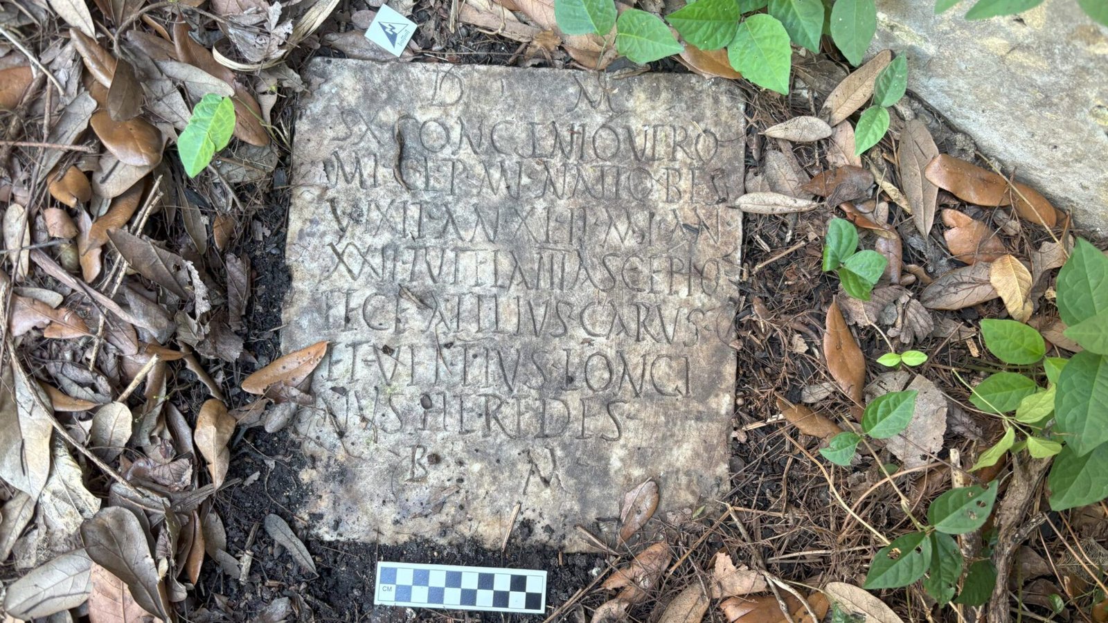 1,900-year-old Roman grave marker discovered in New Orleans