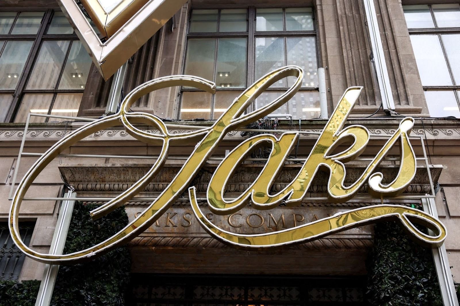 Saks Global files for bankruptcy amid luxury downturn
