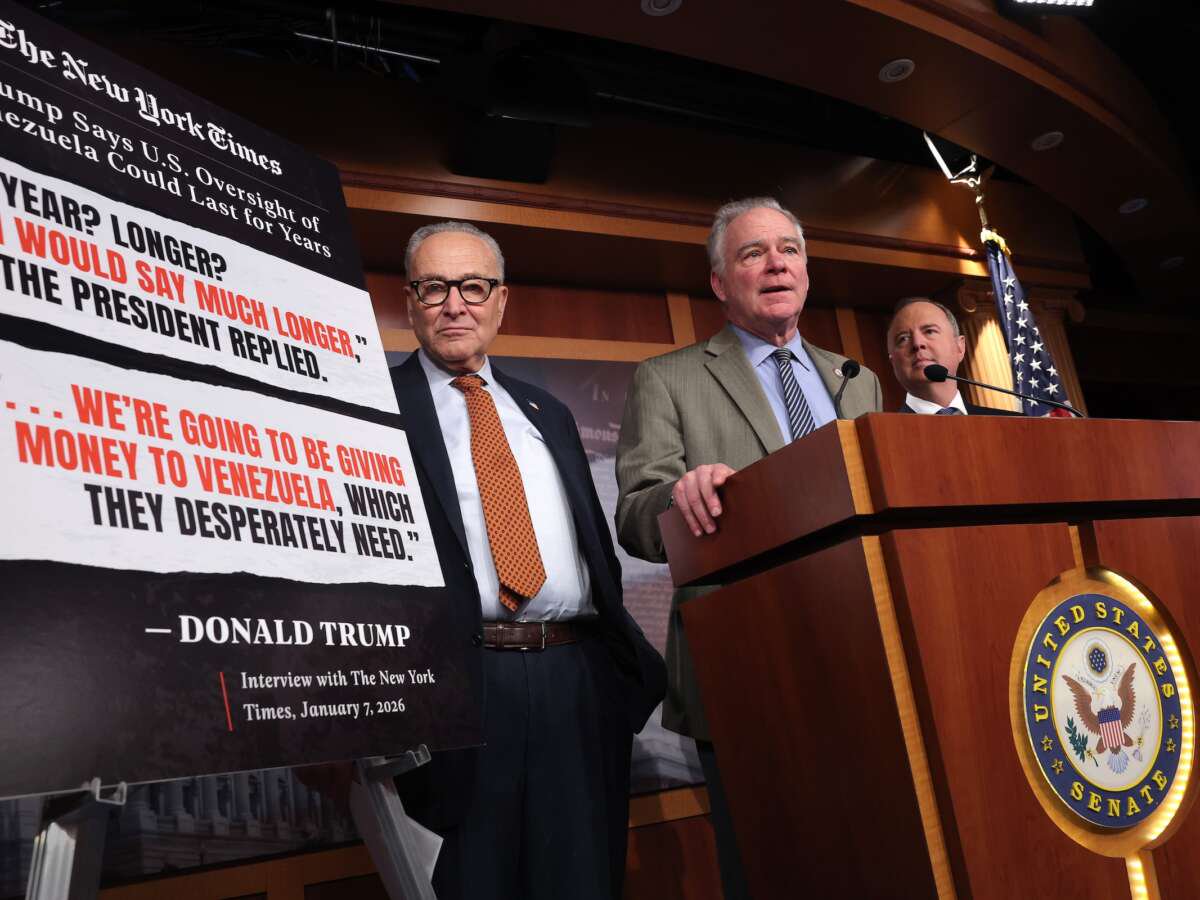 Senate Advances War Powers Resolution to Curb Trump’s Attacks Against Venezuela