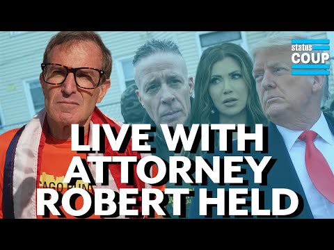 LIVE ICE Officer CHARGED For Attacking Attorney Robert Held | Interview with Robert Held