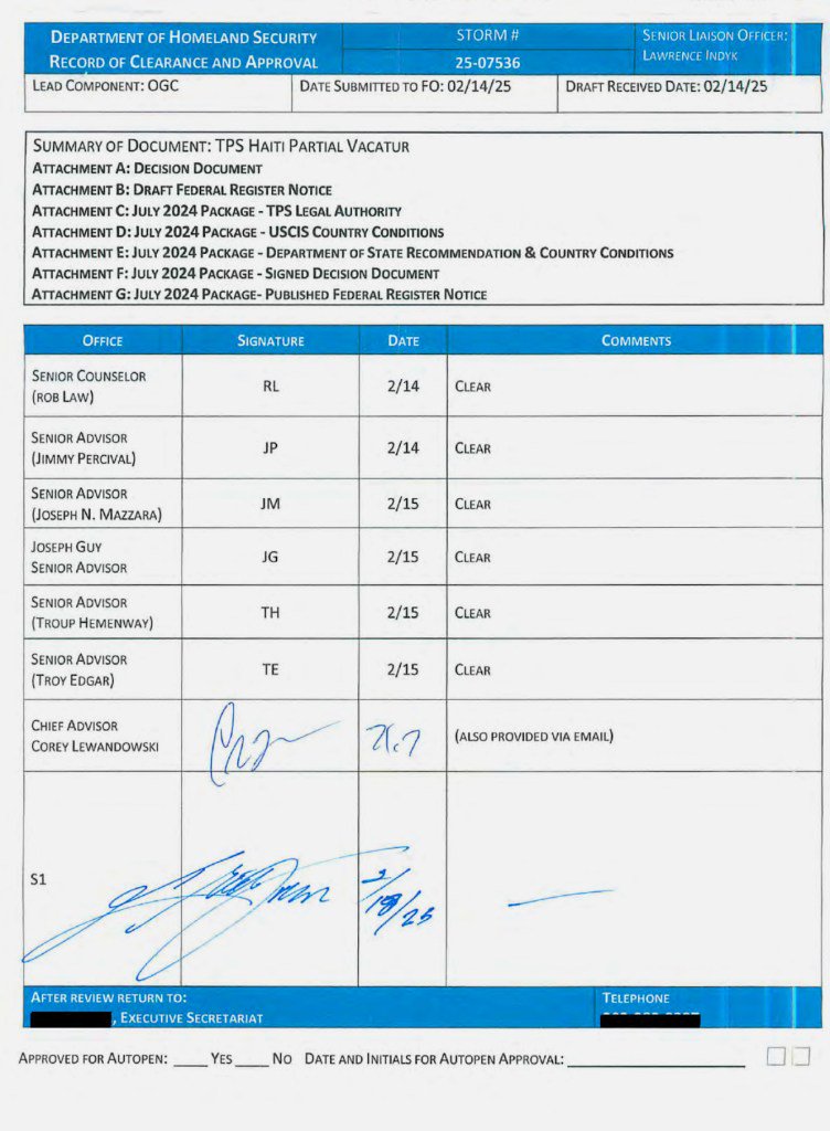 Kristi Noem Misled Congress About Top Aide’s Role in DHS Contracts