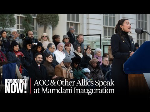 AOC, NYC Public Advocate Jumaane Williams & Poet Cornelius Eady: Voices from Mamdani Inauguration