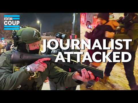 “WHAT THE F*CK!” Border Patrol ATTACKS, GASSES Our Reporter