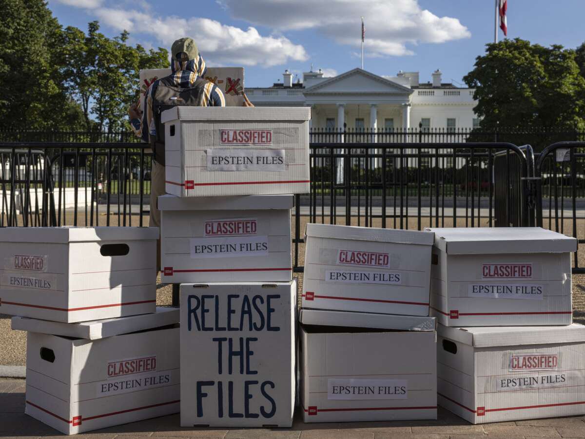 Justice Department Says It Has Only Released 1 Percent of Epstein Files
