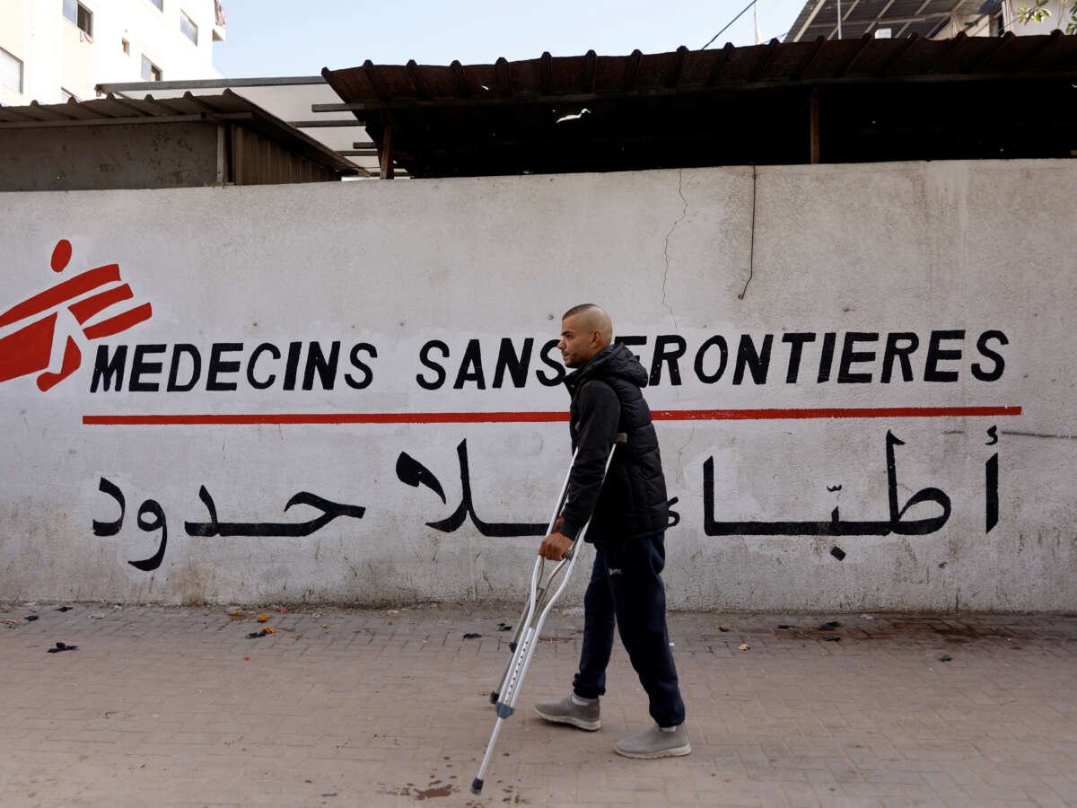 Israel Destroyed Gaza’s Hospitals. Now It’s Banning Doctors Without Borders.