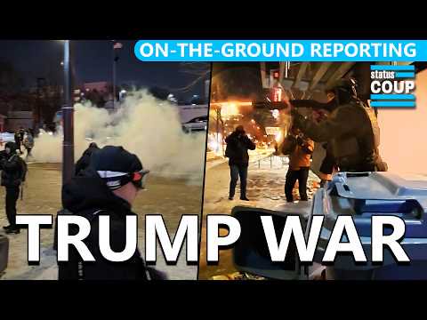 TRUMP’S TROOPS WAGE WAR, SHOOT Protesters at ICE Hotel