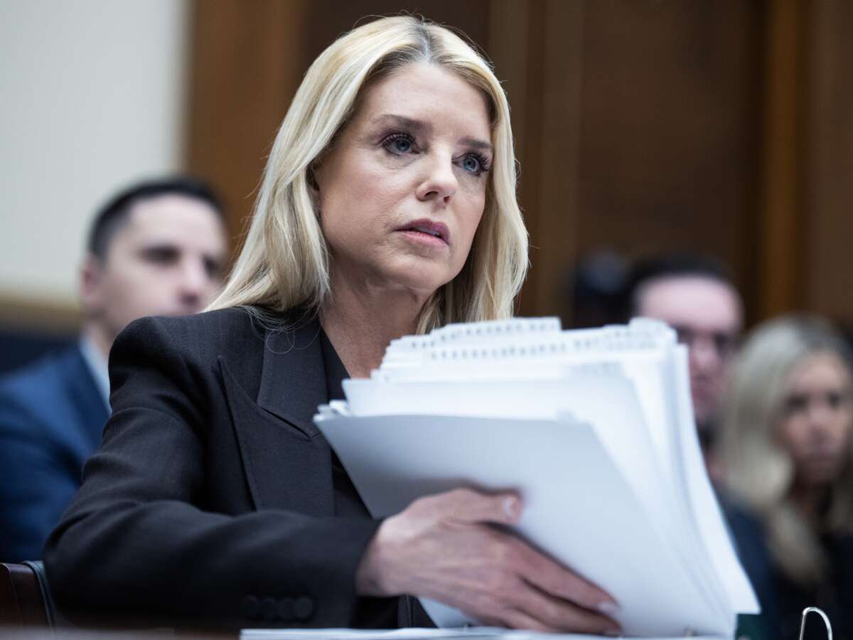 Bondi’s Paperwork at Epstein Hearing Suggests Trump’s DOJ Is Spying on Congress