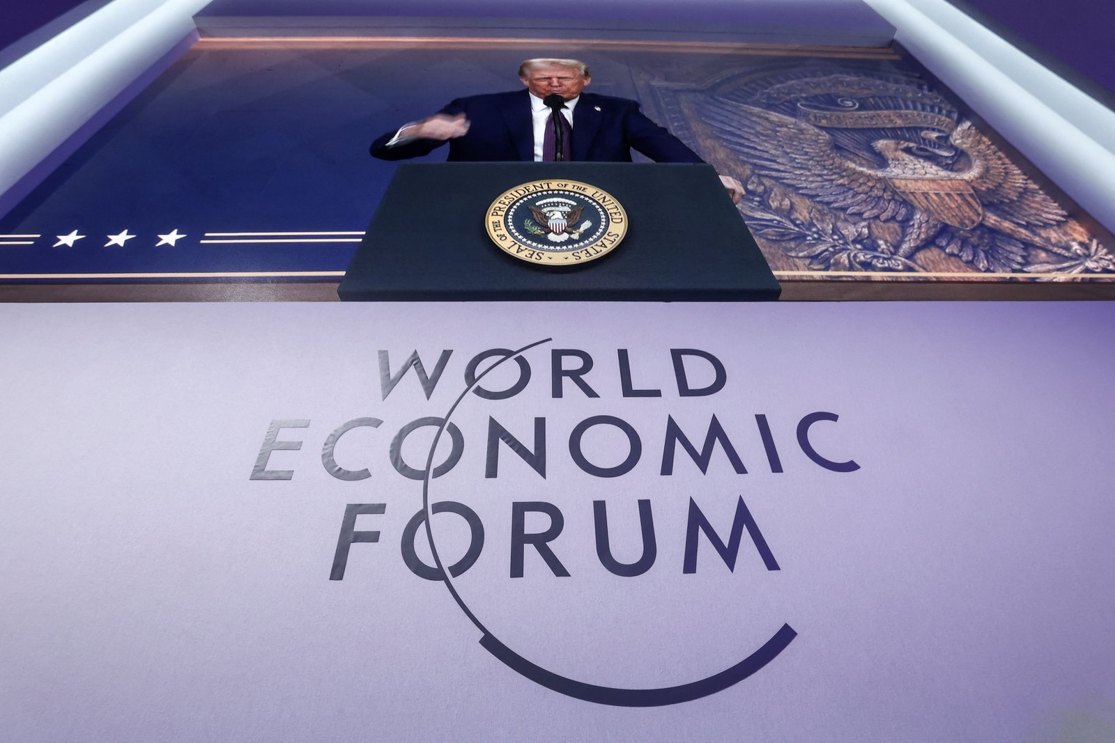 Trump administration is 'coming in force' to Davos